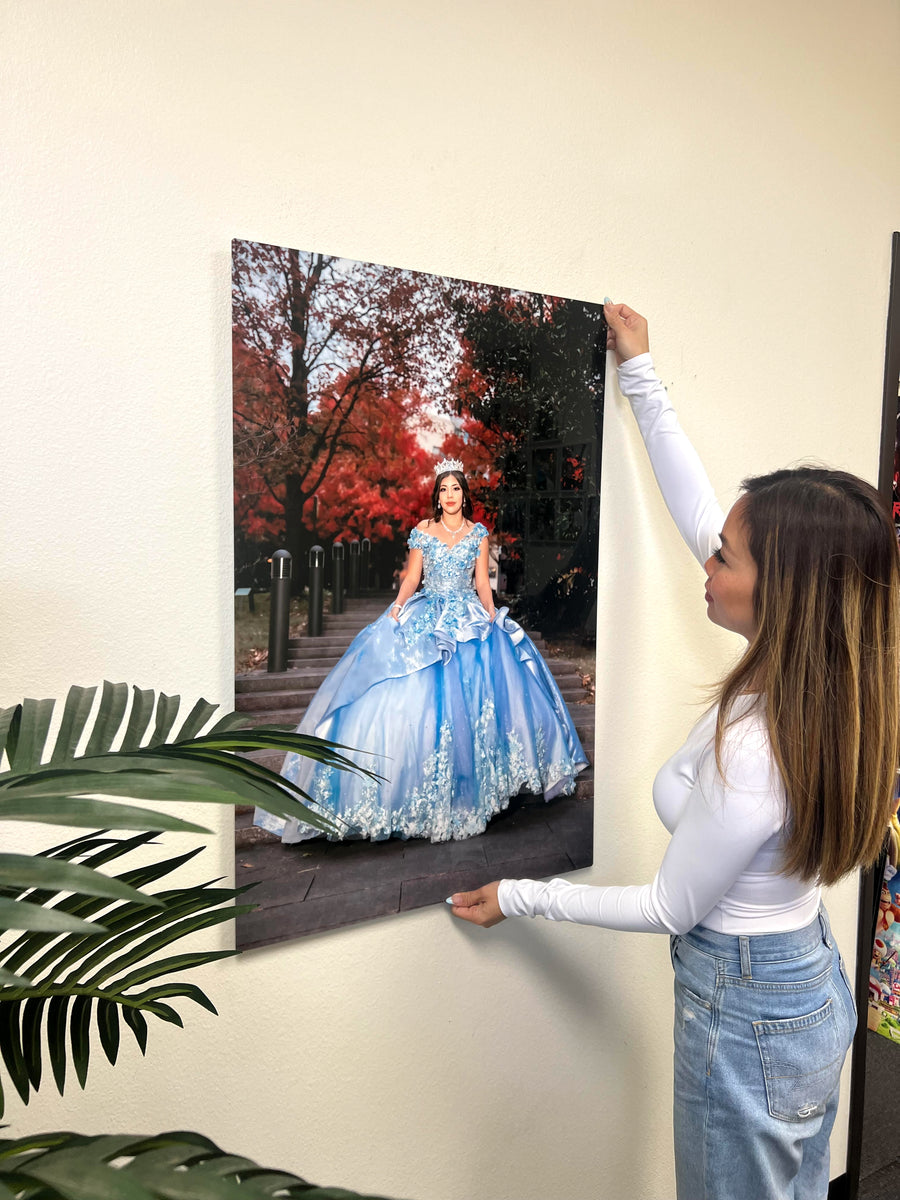 reate Lasting Memories with Custom Quinceanera Metal Prints - High-Quality and Durable