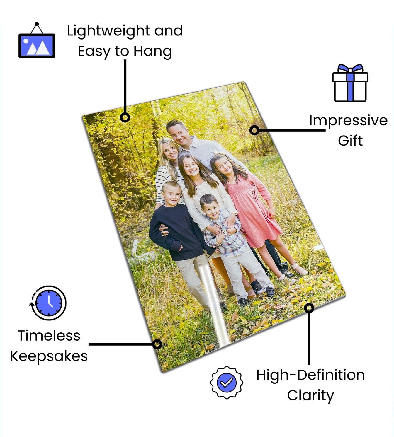 Turn Your Photo into a Stunning Glossy Metal Print