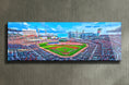 Load image into Gallery viewer, Truist Park baseball stadium - Panoramic metal print by PortriLux
