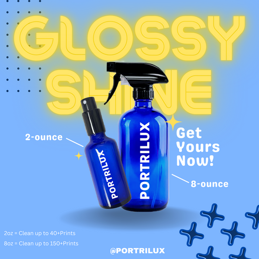GLOSS Clean & Shine Kit + Microfiber cloth by PORTRILUX